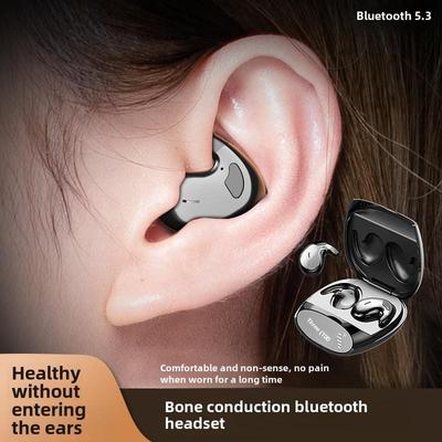 MD528 Ultra-Thin TWS Bluetooth Sleep Headset - Wireless, Dual-Ear, Hot-Selling Model