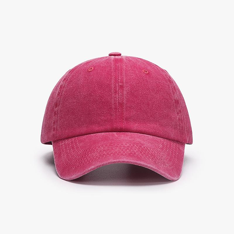 Spring And Summer Baseball Cap Women'S Literary And Retro Outdoor Japanese Soft Top Hat Sunscreen Antique Men'S Washed Cotton Cap