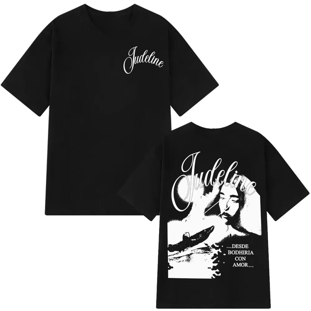 

Singer Judeline Album Tour 2026 Graphics T-shirt Men Women Fashion Vintage T-shirts Summer Casual Short-sleeved pure Cotton T... 5XL різнокольоровий