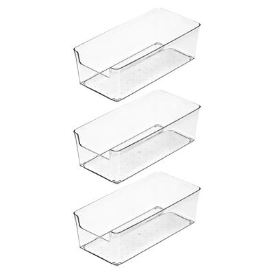 3Pcs/Set Desk Organizer Box with Handle Storage Containers Closet Organization for Baby Sundries Underwear Jewelry Household
