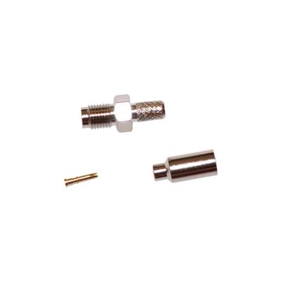 Sma-F Socket For Rg174 Crimped