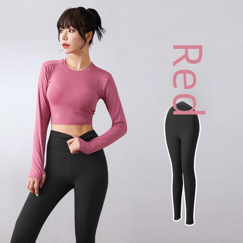 Juyitang Women's Summer Slim Fit Sexy Yoga & Running Sports Suit