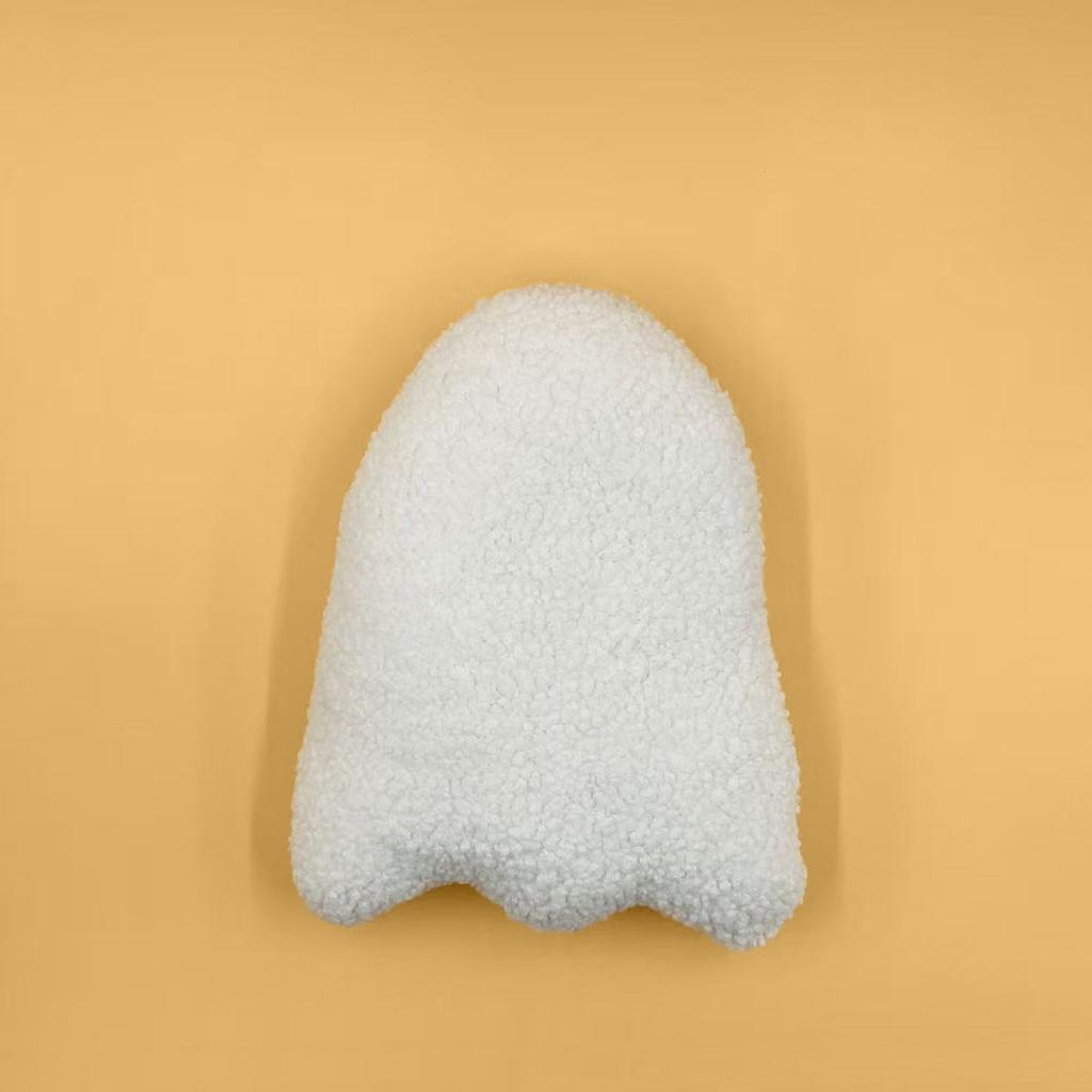 Cartoon Doll Simple Style Bedroom Cushion Plush Cartoon Cloud Ghost Pillow Sofa Doll Toy Halloween Gift Decoration