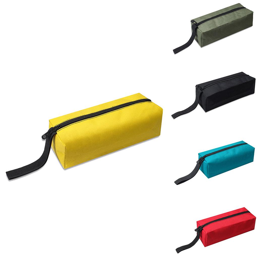 Newest Oxford Cloth Waterproof Storage Bag Screws Nails Drill Bit Organizer Pouch Hand Tool Pack