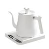 1000ML Goose-neck Electric Kettle Stainless Steel Smart Temp Control Electric Water Pot Fast Heating with Heated Base