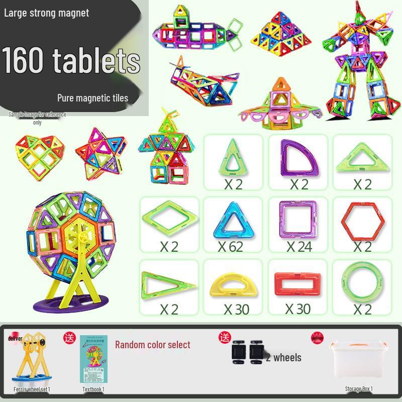 Magnetic Tiles: Educational Building Blocks for Kids Ages 3-6