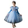 2023 Autumn/Winter Elsa Princess Long Sleeve Dress - Frozen-Themed Halloween & Holiday Gift