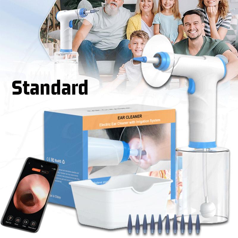 4 Pressure Mode Multifunctional Electric Ear Cleaner Household Portable Ear Infection Cleaning Tool Electric Ear Wax Removal Kit Standard