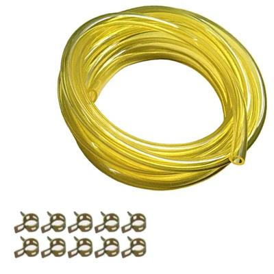 1pc 10ft Fuel Line Fuel Hose With Clamps Tube Buckle Oil Resistant Fuel Tube For Small Engines Garden Power Tool Accessories