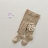 Girls' Lightweight Mesh Bow Tights: A-Grade Cotton Anti-Mosquito Base Layer Jumpsuit.
