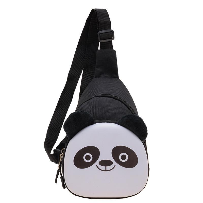 

Adorable Kids Crossbody Bag Featuring Eva Cartoon Animal Design For Boys And Girls чёрный