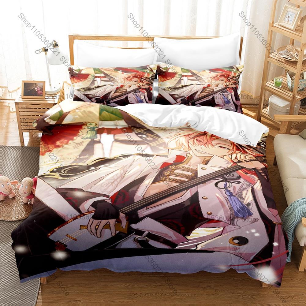 Anime Bedding Set 3Pcs Fate Grand Order Takasugi Shinsaku Stylish Design Bedroom Gift for FGO Lovers for Fans
