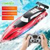 High-speed Remote Controlled Boat  RC Racing Boat 500M 2.4G Radio Control Double Motor High Speed Speedboat Toys for Boys Adults