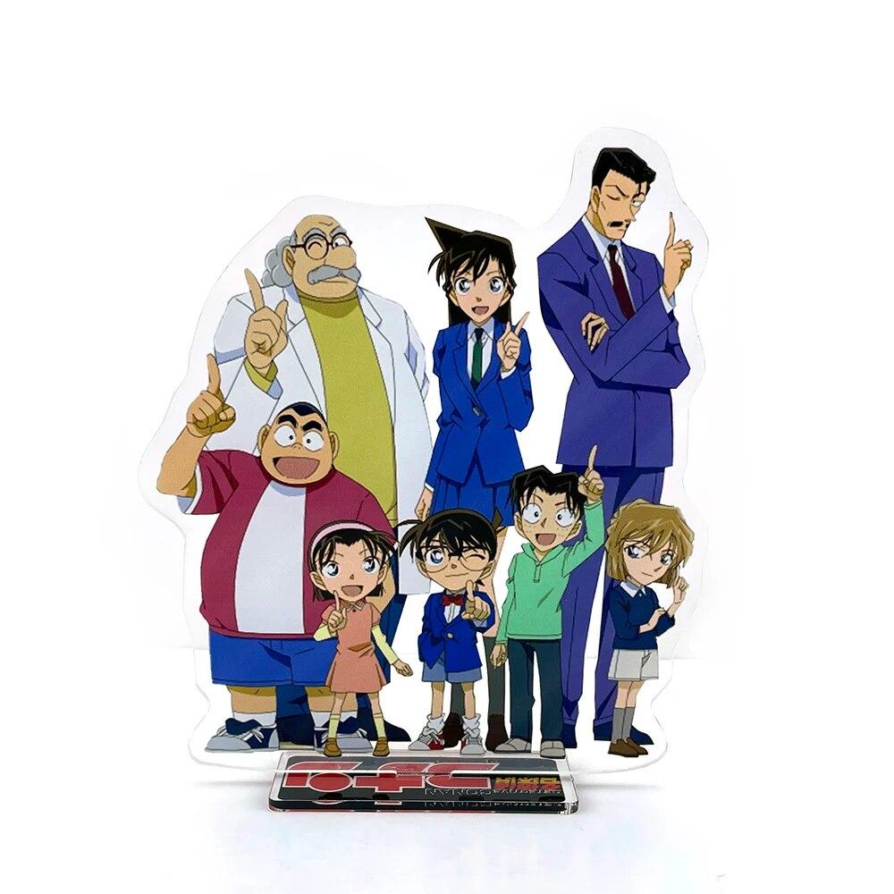 Detective Conan Mouri Ran Kogorou Agasa Haibara Ayumi Mitsuhiko Genta GM Acrylic Stand Standee Toy Figure