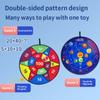 Size Double Large Sided Target Sticky Ball Indoor And Outdoor Dart Plate Kid Toy