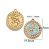 2 Pcs 304 Stainless Steel Charms Enamel Lotus Flowers Starfish Birds Sun Pendants For Diy Necklace Bracelet Jewelry Making
