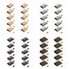 10 stuks Leer Ambacht DIY Metalen Rits Staart Clips Gesp Stop Staart Plug voor Hoofd T