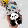 For Infinix Hot 8 2019 Case Cute Panda Butterfly Soft TPU Phone Case For Infinix Hot 8 Hot8 Back Cover X650C  X650B Coque Bumper