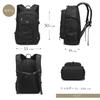 [Used In TV Dramas] [Guccio] Large Capacity Backpack for Women, Casual, Outdoor, Lightweight, Water Repellent, for Commuting, School, A4, Travel,