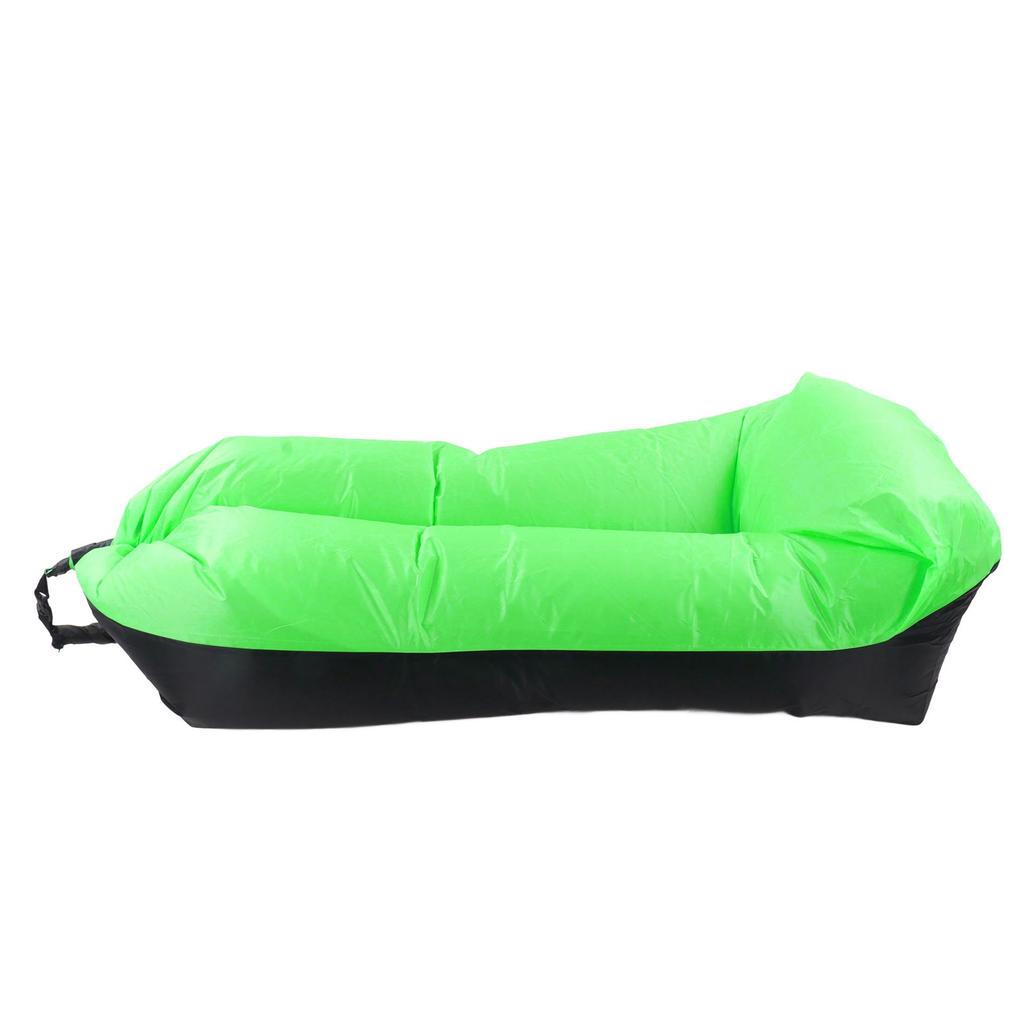 Inflatable Couch 6.1ft Long 2.3ft Wide Oxford Fabric Easy Inflation Inflatable Lounger for Camping