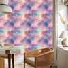Watercolor Galaxy Wallpaper Violet, Purple, Coral and Blue 50x1000