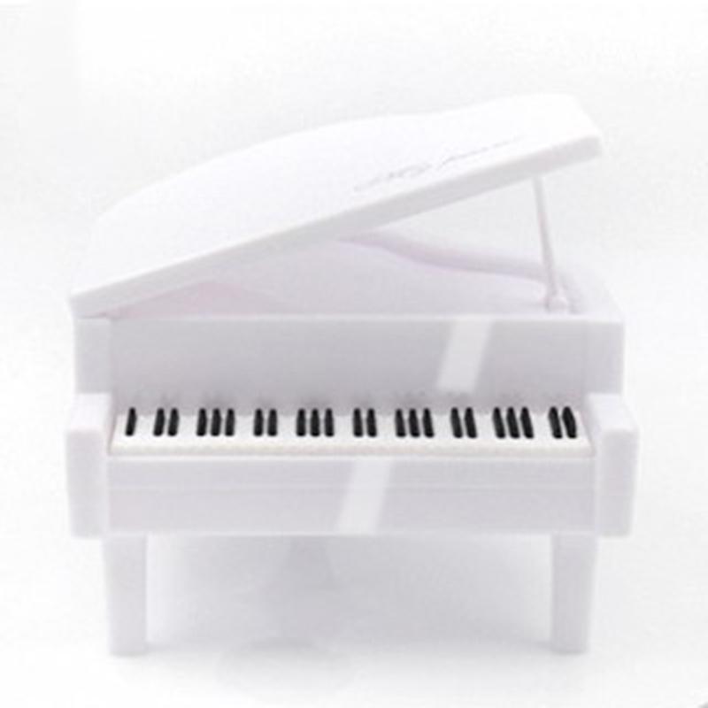 

Simulation Piano Money Bank Children Savings Toy Home Decor Ornament Creative Piano Coin Bank for Kids Birthday Gifts белый