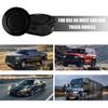 4 Car Rear Bumper Radar Hole Cover,Durable Plastic Front Bumper Sensor Hole Plug,Waterproof Radar Hole Plug Body Protection Accessories,Suitable for