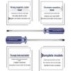 Great Wall Cr-V Magnetic Slotted Screwdriver