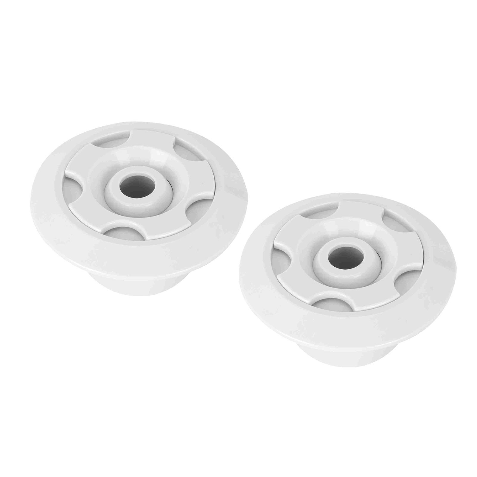 2PCS Pool Jet Nozzle 2 Inch 360 degrees  Rotating Adjustable Massage Water Outlet Nozzle for Spa Swimming Pool