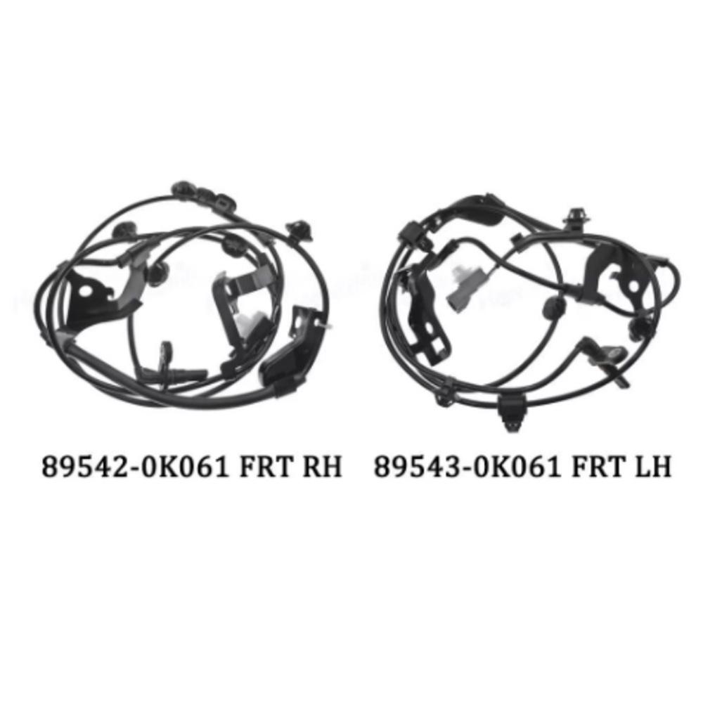 89543-0K061 89542-0K061 New Front Right Left ABS Wheel Speed Sensor For Toyota Hilux Vigo 2.7L 2004-2012 895430K061 895420K061