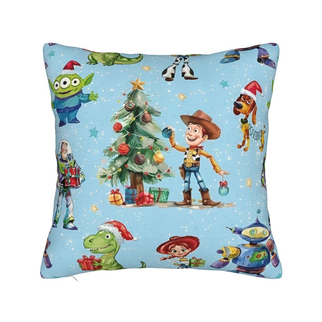 Digital painting of Woody from Toy Story 4 Square Pillow Case Cushion Cover Zippered Decor Pillowcase for Living Room 45x45cm