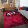 basketball Pride Rockets  Carpet, Kitchen Rugs, Yoga Mat, Non-Slip Mats, Rug for Bathroom, Living Room bedroom, Camping Rugs Christmas Gift