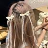 Y2K Girl's Lace Ribbon Bow Hair Clps Women's Long Bowknot Hairpins Lovely Lolita HairClips Hair Accessories 1PC