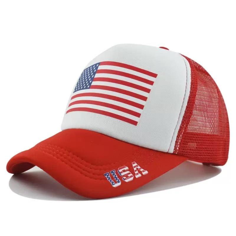Usa Canada Mexico Flag Printed Baseball Cap, Football Soccer Sports Fans Mesh Cap Snapback, Outdoor Sun Hat