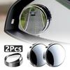 360° Adjustable HD Rainproof Stick-On Rearview Mirror Blind Spot Mirror, Parking Assistance Helper