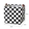 Large Waterproof Cotton Linen Storage Basket for Laundry and Toys