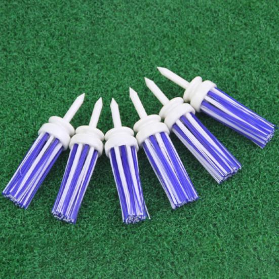 5Pcs Golf Tees Low Resistance Stab Effortlessly Accessory Bristle Head Driving Range Golf