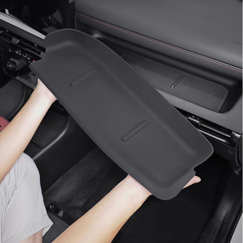 Front Passenger Dashboard Silicone Protective Pad For Hyundai Tucson NX4 2024 2025 Automotive Interior Decoration Accessories