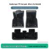 Durable TPE Rubber Floor Mats Set for 2023 Mercedes-Benz GLC 7-Seater Extended Version