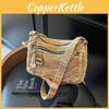Fashion Color Solid Multi Pocket Women Casual Single Shoulder Bag Crossbody