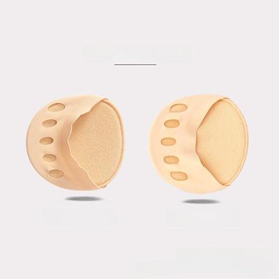 Schwamm-Pad Halbe Handfläche Fünf Zehen Damen Unsichtbare Rutschfeste Schweißabsorbierende High Heel Einlagen
