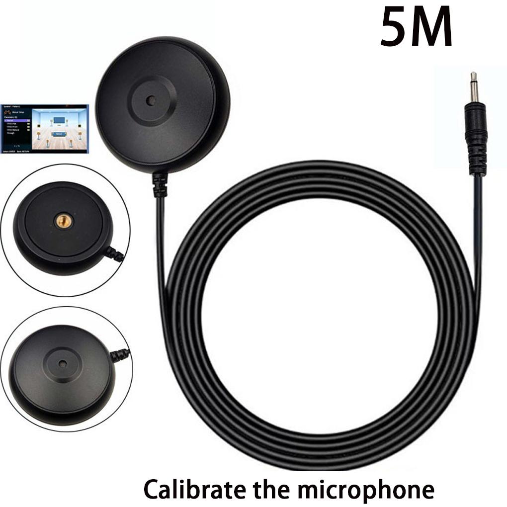 3.5Mm Plug Calibration Mic Measurement Microphone For Laptop And Desktop Computers
