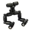 Universal Misting Nozzle 360°Rotatable Fogger Sprayer Reptile Terrarium Rainforest Vivarium Humidity Irrigation System Nozzle
