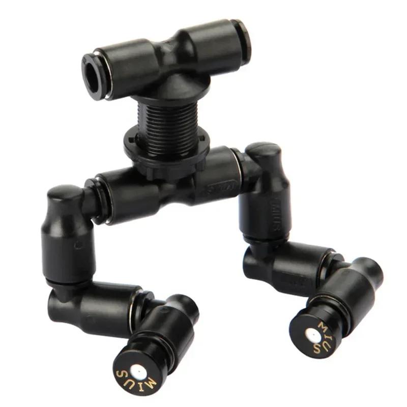 Universal Misting Nozzle 360°Rotatable Fogger Sprayer Reptile Terrarium Rainforest Vivarium Humidity Irrigation System Nozzle