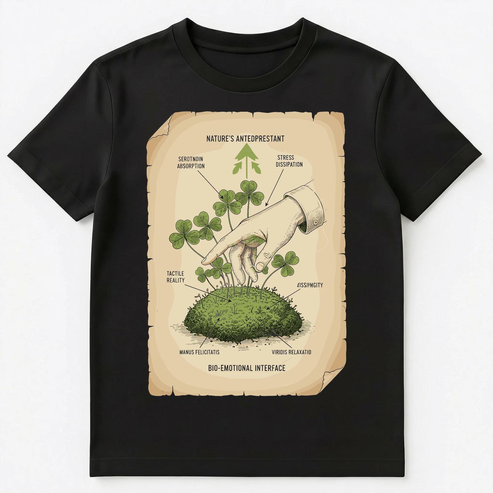 Nature Lover Stress Dissipation Bio Emotional Interface Unisex T-Shirt S
