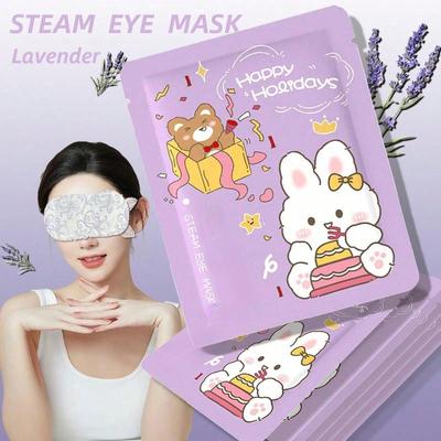 5/10/20 pz. Maschera per occhi al vapore con varie fragranze per idratare gli occhi, alleviare la stanchezza e rilassare corpo e mente.