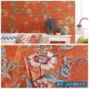 Modern Wallpaper 3M/5M/10M Non-woven Fabric Self-adhesive 3D Wallpaper Pastoral Flower Home Decor Living Room Decoration