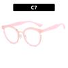 New light luxury anti-blue glasses, classic workplace commuting, daily plain and versatile flat glasses