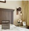 Industrial Retro Iron Art Wall Lamp with Pulley for Restaurants, Corridors, and Hallways