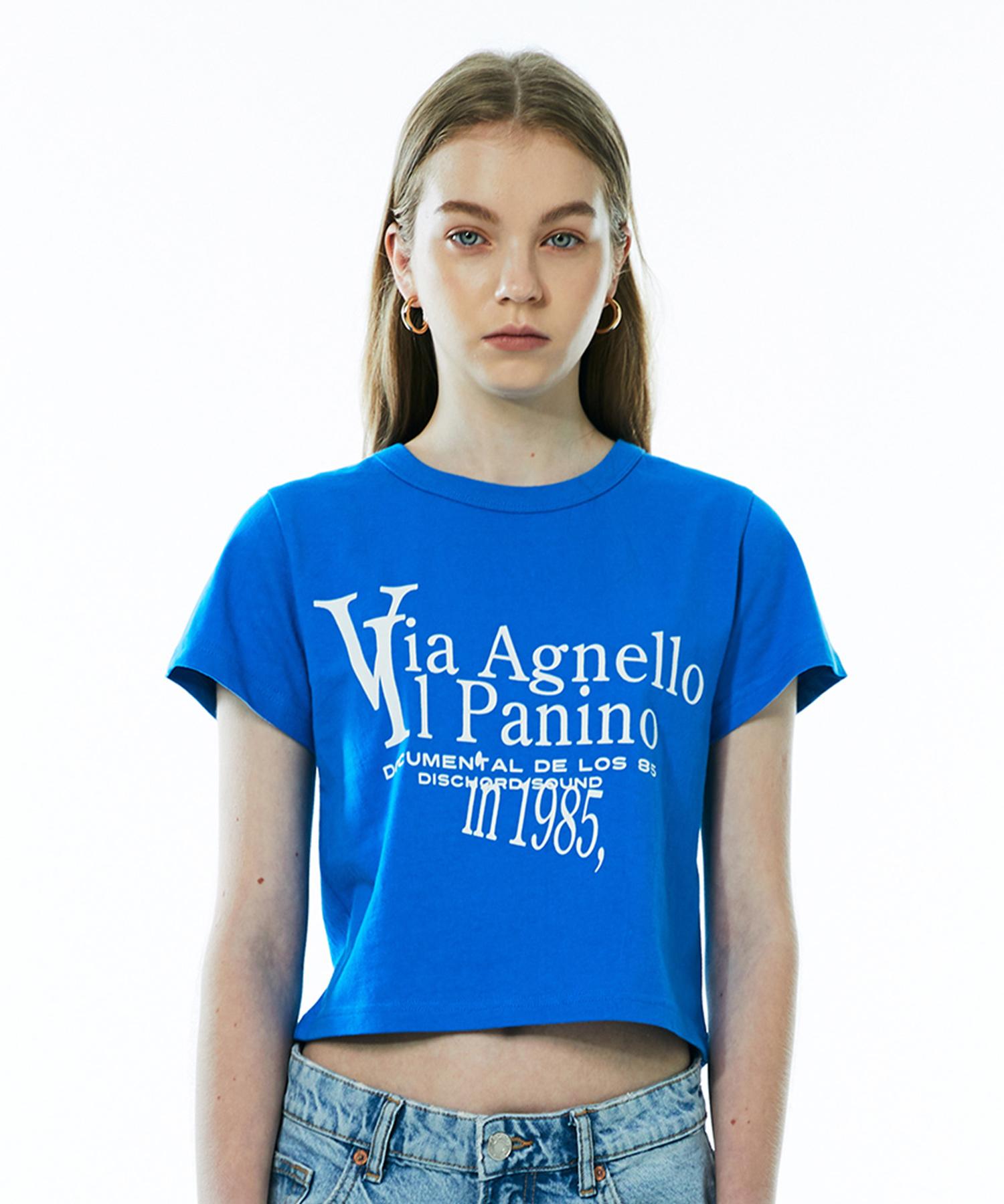 Moyora Crop Top Panino [Синий] Blue/S